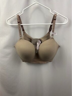 Victorias Secret 38DD Dream Angels Lined Demi Bra Taupe Padded No Wire